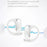 T25 OWS Bluetooth-Compatible Earbuds Multi Language Translation Wireless Music Earphones - White - 2