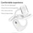 T25 OWS Bluetooth-Compatible Earbuds Multi Language Translation Wireless Music Earphones - White - 6