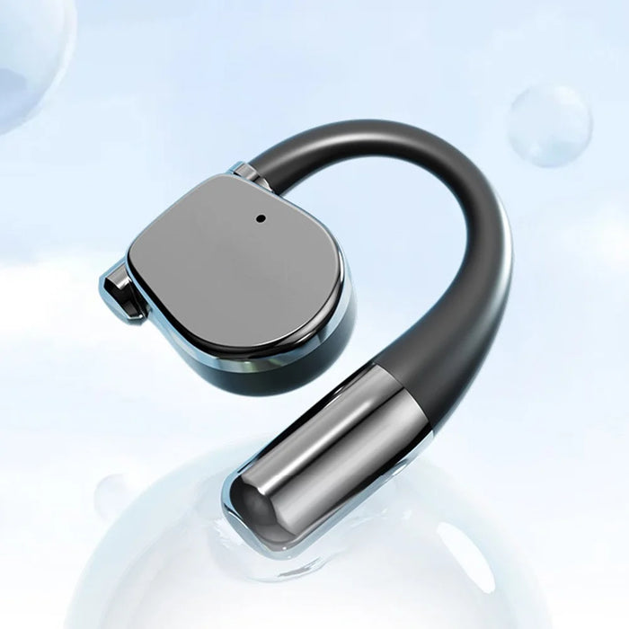 M111 Bluetooth-Compatible 5.4 Earbuds Noise Reduction HD Audio Open Ear Wireless Headphones - Black - 4