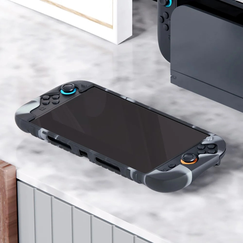 IPEGA PG-SW2024A For Nintendo Switch 2 Game Console Silicone Cover + Tempered Glass Screen Protector - 5
