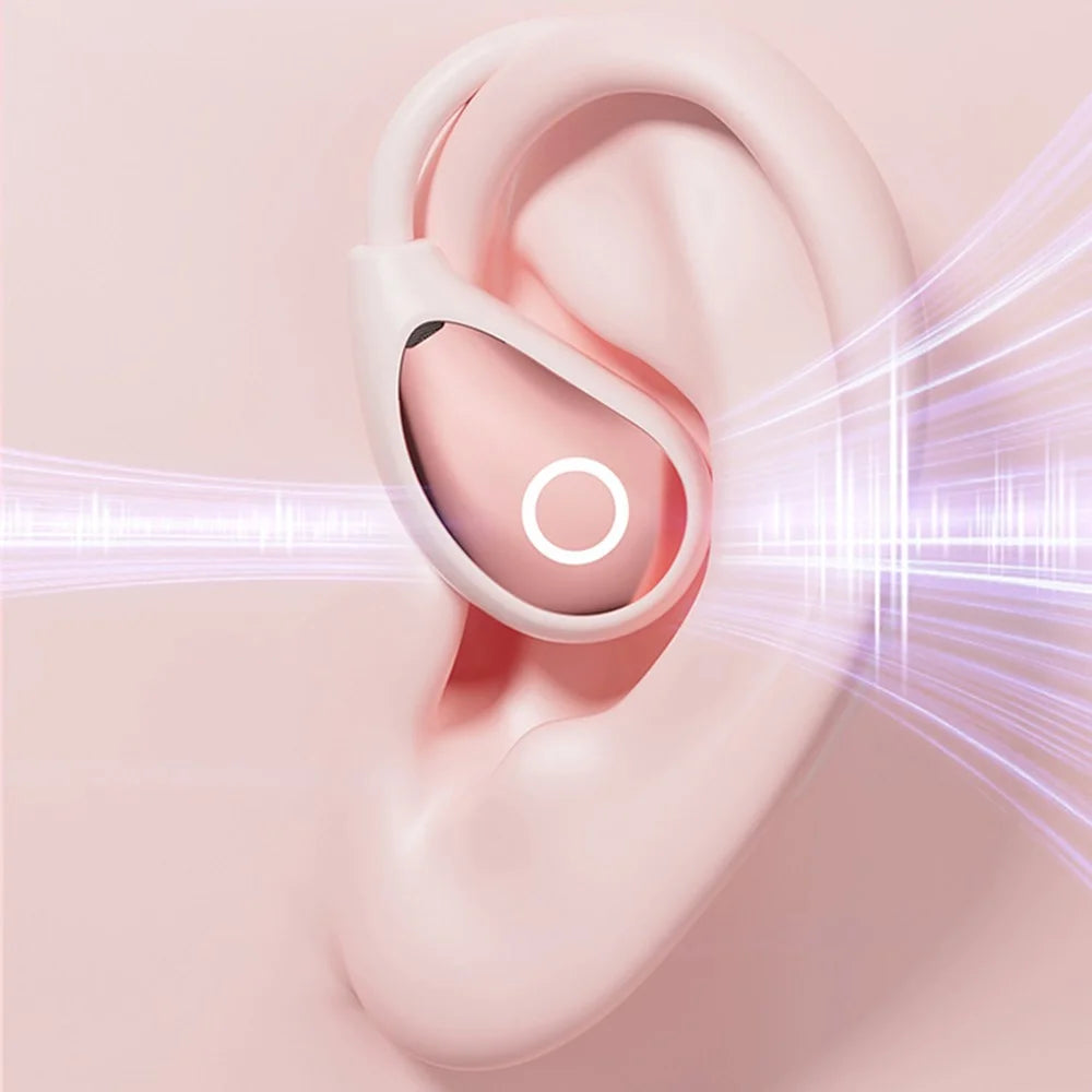M95 Ear Hook Wireless Earbuds HiFi Sound Bluetooth-Compatible Earphones for Sports  /  Workout  /  Exercise - Pink - 4
