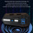 X9 Motorcycle Helmet Bluetooth-Compatible Headset Waterproof Wireless Riding Earphones - White / Hard Mic - 7
