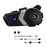 S3 Motorcycle Helmet Bluetooth-Compatible Headset Waterproof Wireless Earphones with 2 in 1 Soft and Hard Mic - Silver - 1