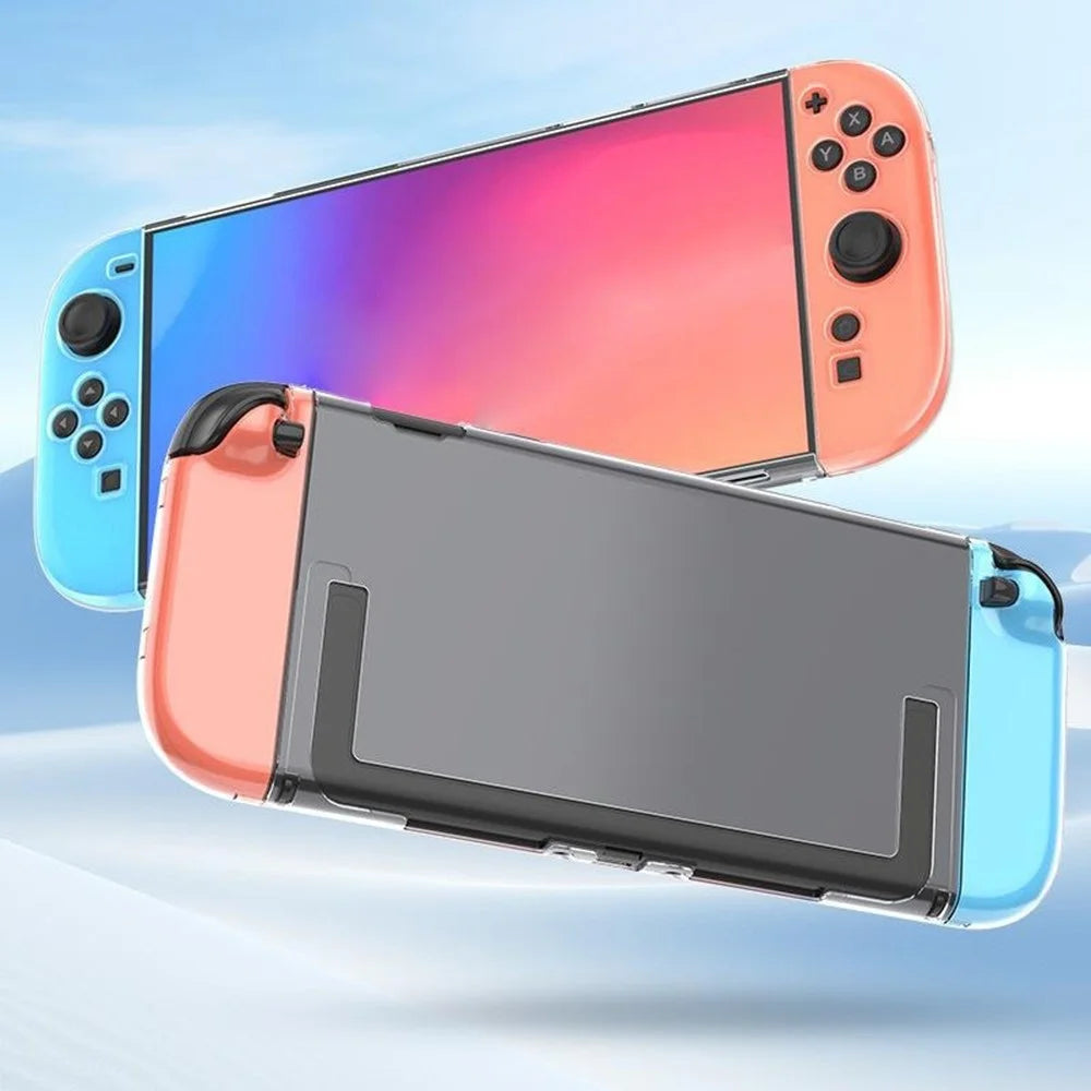 HONSON HS-SW2032 For Nintendo Switch 2 Crystal Case PC Slim Protective Cover Clear Shell Anti Shock / Shatterproof - 2