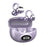 W19 TWS Bluetooth-Compatible 5.4 Earbuds Non In Ear Clip On Sports Running Headphones - Purple - 1