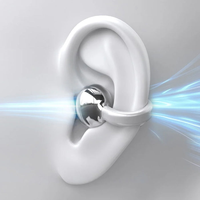 W19 TWS Bluetooth-Compatible 5.4 Earbuds Non In Ear Clip On Sports Running Headphones - Purple - 5