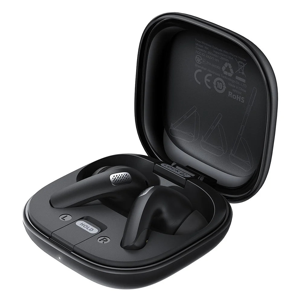 ACEFAST W4 TWS Bluetooth-Compatible Earphones In Ear IPX4 Waterproof Headset with Phone Stand Function - Black - 1