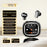 S09 Wireless Earbuds with Full Color Touch Screen Charging Case Noise Cancellation Bluetooth-compatible Headphones - Black - 2