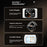 S09 Wireless Earbuds with Full Color Touch Screen Charging Case Noise Cancellation Bluetooth-compatible Headphones - Black - 6