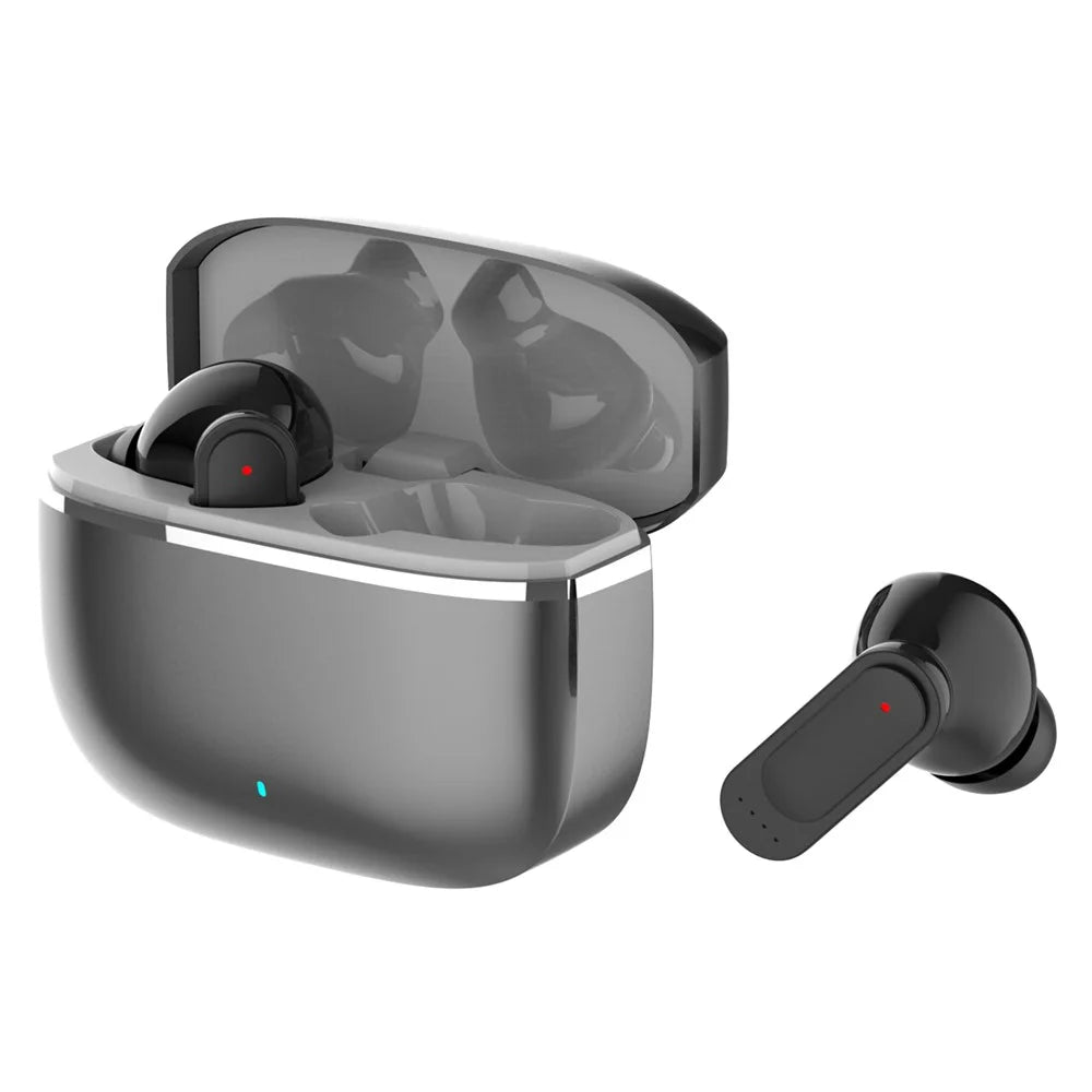 MAX60 Wireless Bluetooth-Compatible Earbuds Heavy Bass Active Noise Cancellation CVC Earphones - 1