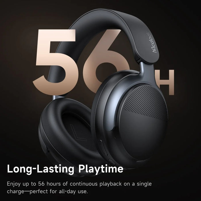 MCDODO HP-142 Superior Active Noise Cancelling Over Ear Headphones Bluetooth-compatible Headset - Black - 5