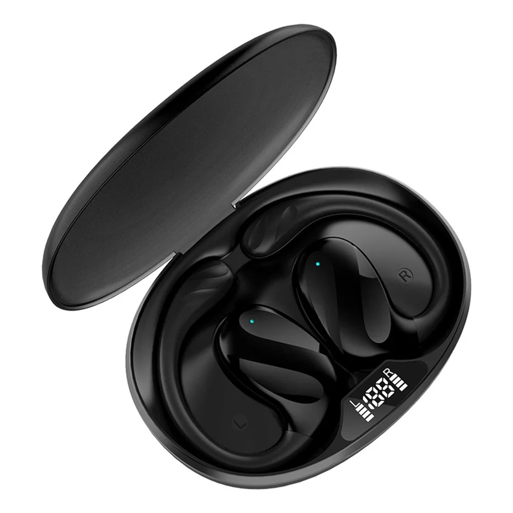 TW100 144 Languages Voice Translation Bluetooth-compatible Earbuds AI Photo Translation Video Call Interpreter Headphones - Black - 3