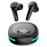 TWS-PLUS 50 Noise Reduction Bluetooth-compatible Earbuds Touch Control In Ear Sports Headphones - Black - 1