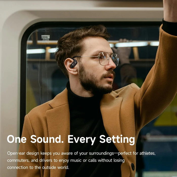 MCDODO HP-805 Air O2 Open Ear True Wireless Earbuds Bluetooth-compatible Music Earphones - Black - 5