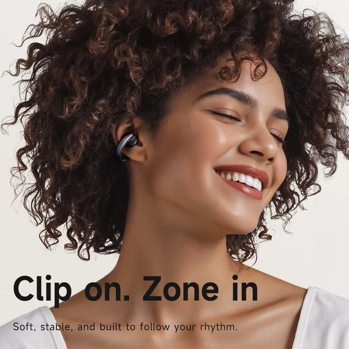 MCDODO HP-816 Clip On C Shape Earbuds Bluetooth-compatible Open Ear Headphones with LED Battery Display - 2