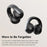 MCDODO HP-816 Clip On C Shape Earbuds Bluetooth-compatible Open Ear Headphones with LED Battery Display - 3