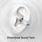 MCDODO HP-816 Clip On C Shape Earbuds Bluetooth-compatible Open Ear Headphones with LED Battery Display - 5