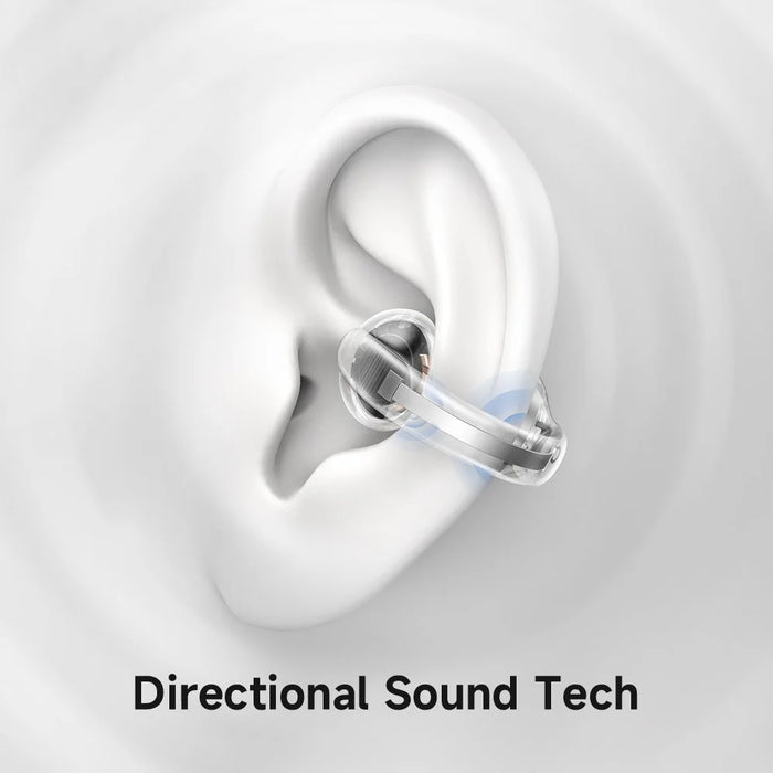 MCDODO HP-816 Clip On C Shape Earbuds Bluetooth-compatible Open Ear Headphones with LED Battery Display - 5