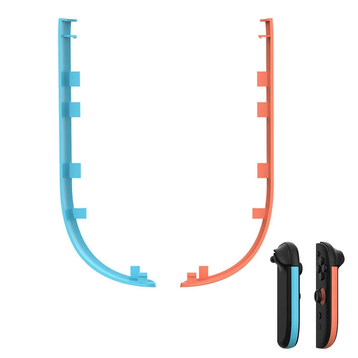For Nintendo Switch 2 Left and Right Joy-Con Controller Decorative Strips Gaming Accessories - Blue+Red - 1