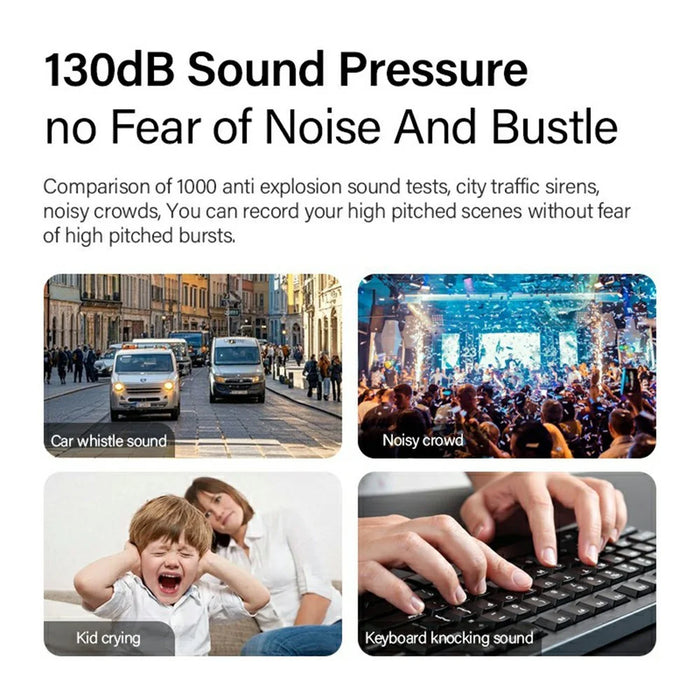 V36 For iPhone 15 / 16 / Android Mini AI Noise Cancelling Wireless Lavalier Microphone with USB-C Receiver - 4