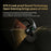 LX80 Wireless Sport Earphones Touch Control Bluetooth-Compatible Ear Hanging Headset - Black - 4