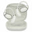 V18 Real-Time Translation Earphones Global Travel Meetings 200+ Languages Translation Headset - Beige - 1