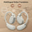 V18 Real-Time Translation Earphones Global Travel Meetings 200+ Languages Translation Headset - Beige - 3