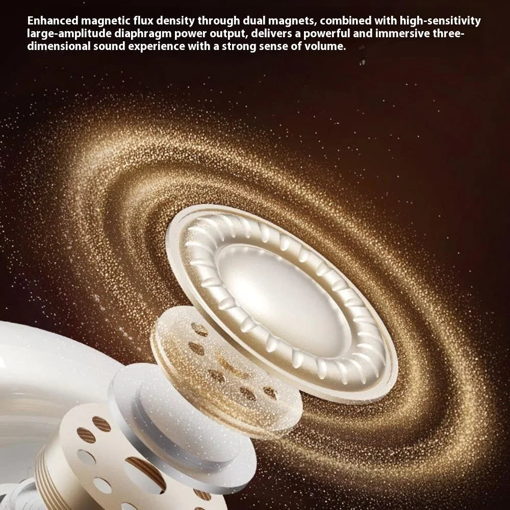 HM22 AI Translation Smart Noise Reduction Touch Control Sports Earbuds Bluetooth-compatible Ear Clip Headphones - White - 7