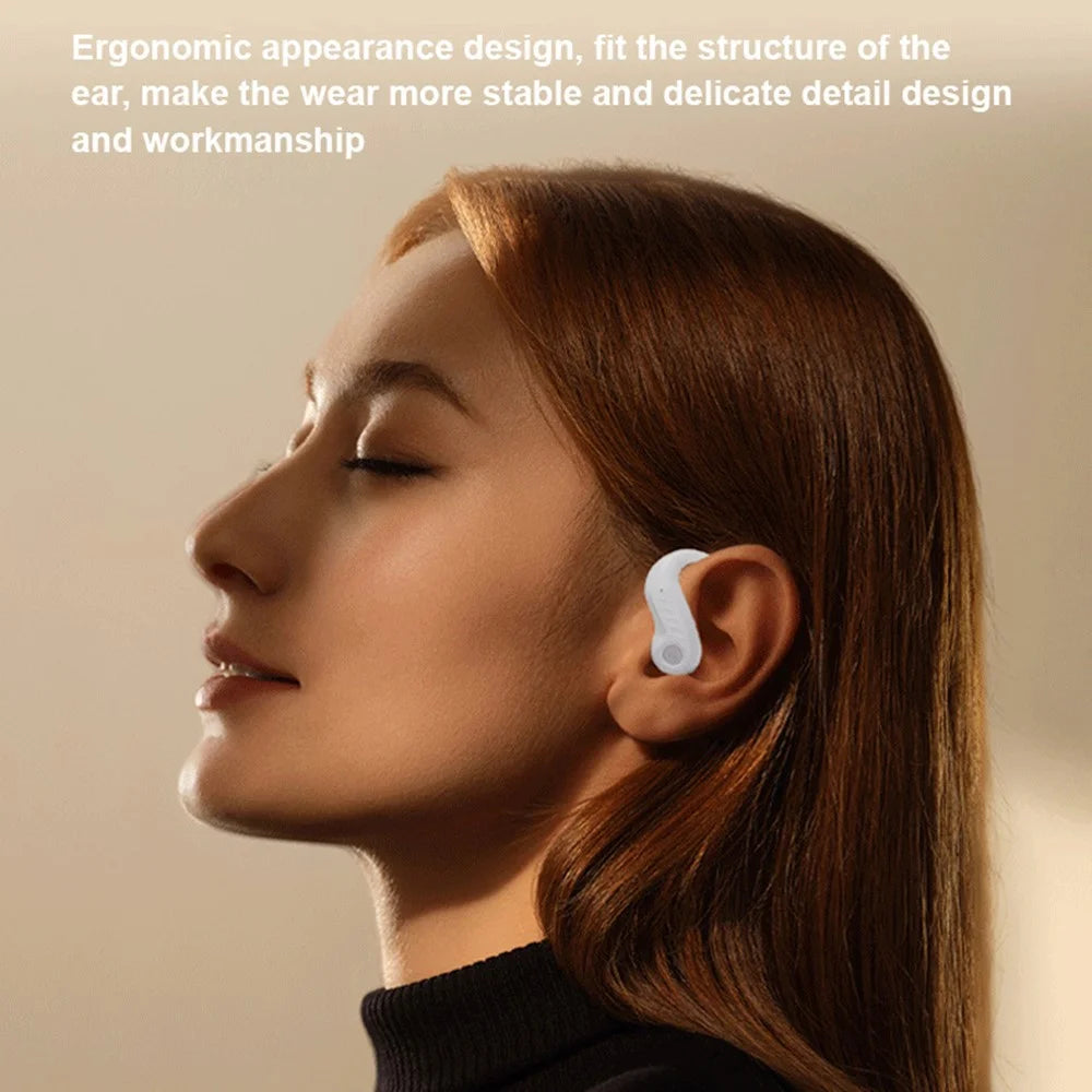 LX90 Ear Hook Design Sports Earphones Touch Control TWS Bluetooth-compatible Wireless Earbuds - Black - 5