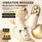 S13 Wireless Earbuds Sleep Aid Headset with Massage Function Vibration Mode Noise Cancelling for Relaxation / Stress Relief - White - 2
