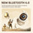 S13 Wireless Earbuds Sleep Aid Headset with Massage Function Vibration Mode Noise Cancelling for Relaxation / Stress Relief - White - 5