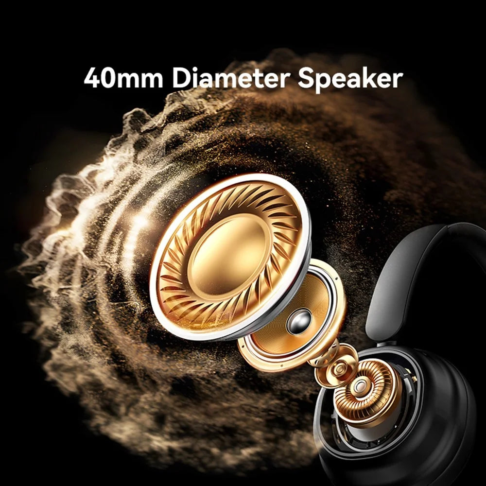 USAMS Free SR01 ANC Noise Cancellation Headphones Over Ear Bluetooth-compatible Music Earphones - 7