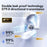 DL3 Ear Clip Wireless Bluetooth-compatible Earphones HiFi Sound Noise Reduction Earbuds - White - 6
