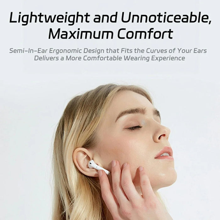 WIWU T24 TWS Earbuds with In Ear Detection Wireless Bluetooth-compatible 5.4 Music Headphones - 4