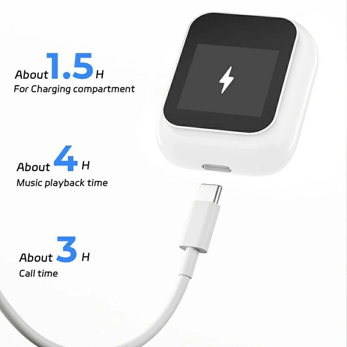 WIWU T24 TWS Earbuds with In Ear Detection Wireless Bluetooth-compatible 5.4 Music Headphones - 6