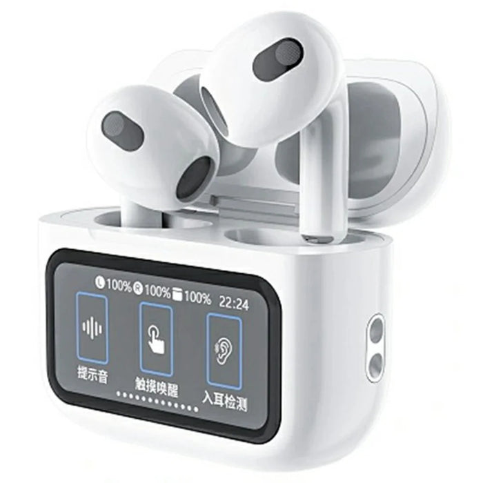 WIWU T23 Dual Channel Bluetooth-compatible Earbuds with In Ear Detection Touch Control Music Headphones - 1