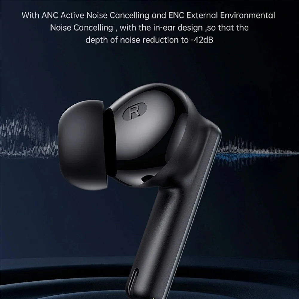 WIWU T33 ANC Pro IPX4 Waterproof Music Headphones Noise Cancellation Wireless Bluetooth-compatible Earbuds - 6