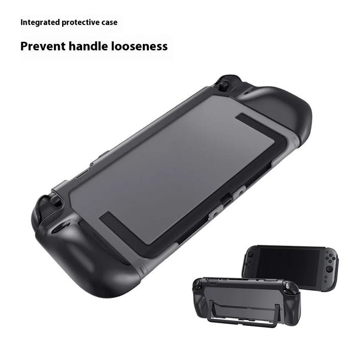 For Nintendo Switch 2 Protective Case PC + TPU Kickstand Game Console Clear Cover - 2