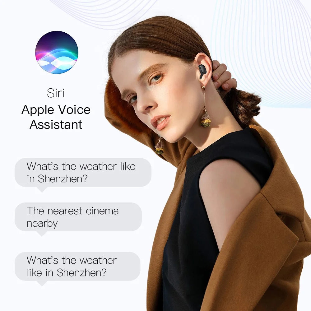 E6S True Wireless Bluetooth-Compatible Earbuds HiFi Sound Stereo In-Ear Earphones - 3