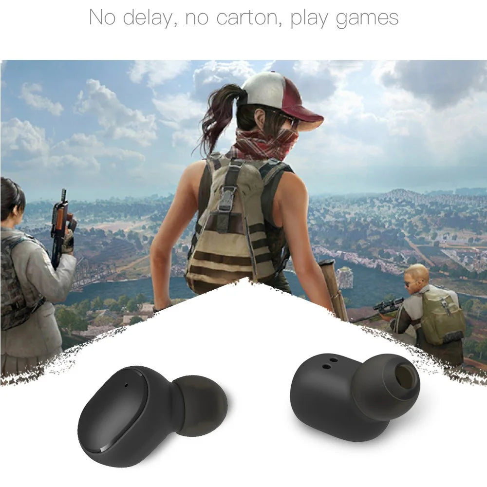 E6S True Wireless Bluetooth-Compatible Earbuds HiFi Sound Stereo In-Ear Earphones - 7