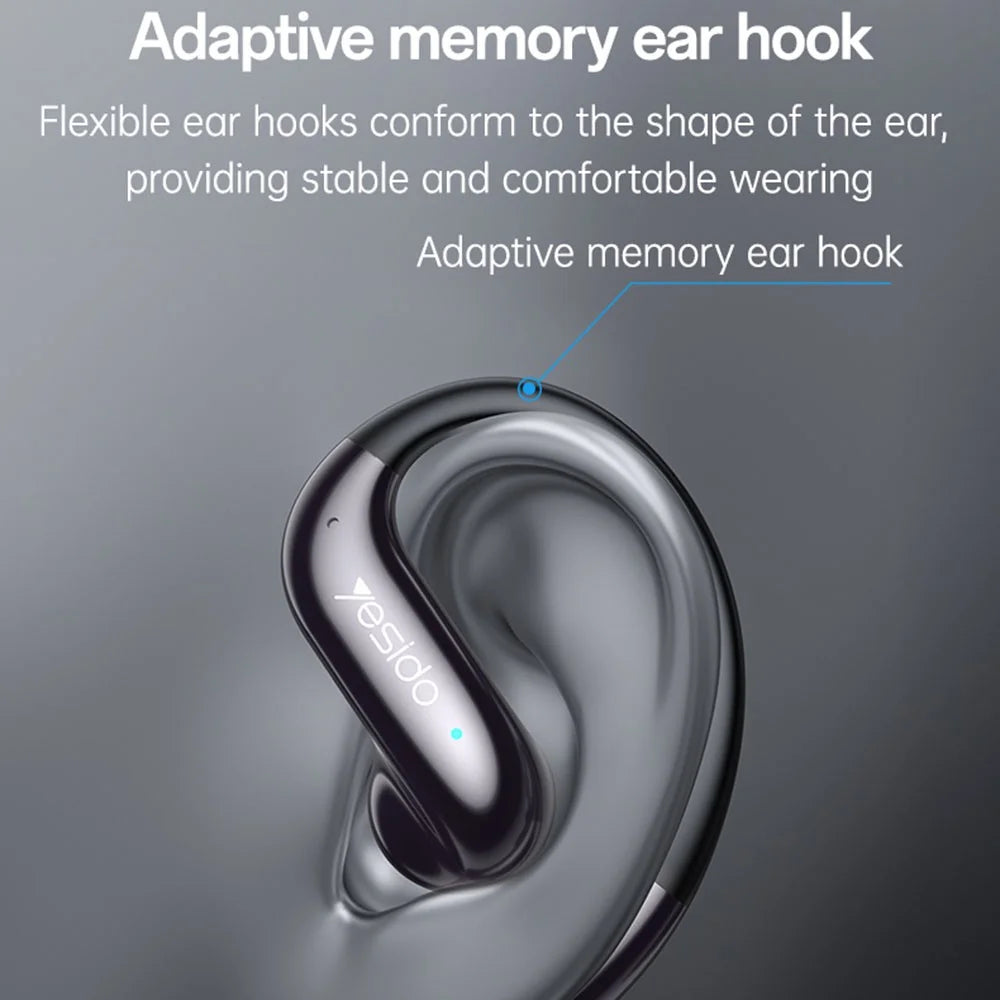YESIDO YSP28 OWS Business Sports Bluetooth-Compatible Earphones Open Ear Design ENC Noise Cancellation Headset - 5