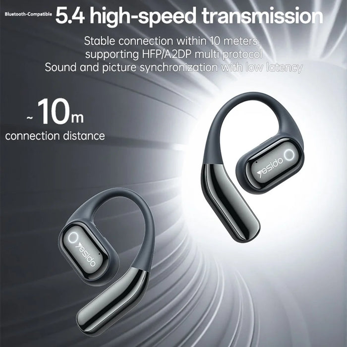 YESIDO YSP26 Wireless Bluetooth-Compatible Earphone Open Ear Design ENC Noise Cancelling Music Headset - 6