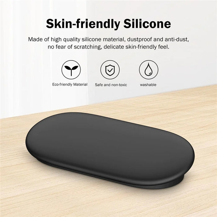 For Google TV Streamer 4K Silicone Protective Case Shockproof Anti Drop Cover - Black - 2