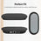 For Google TV Streamer 4K Silicone Protective Case Shockproof Anti Drop Cover - Black - 3