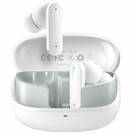 FINEBLUE Wireless Stereo TWS Earphones Dual Mic ANC Noise Cancellation Bluetooth-Compatible Headsets - White - 2