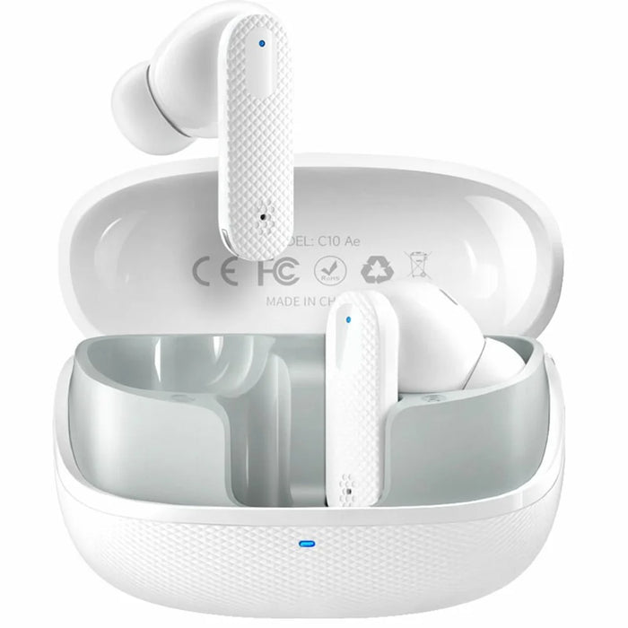 FINEBLUE Wireless Stereo TWS Earphones Dual Mic ANC Noise Cancellation Bluetooth-Compatible Headsets - White - 2