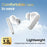 FINEBLUE Wireless Stereo TWS Earphones Dual Mic ANC Noise Cancellation Bluetooth-Compatible Headsets - White - 4