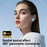 FINEBLUE Wireless Stereo TWS Earphones Dual Mic ANC Noise Cancellation Bluetooth-Compatible Headsets - White - 5