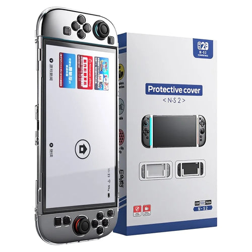 For Nintendo Switch 2 Case Precision Cut Full Coverage Shock Resistant Slim PC Protective Cover - 1