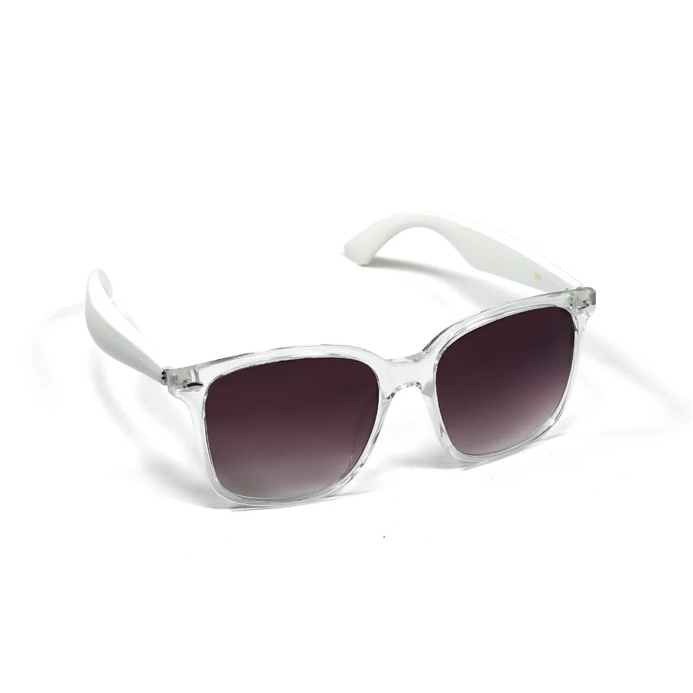 GY500 Touch Control AI Translation Smart Glasses Anti UV Sunglasses Bluetooth-compatible Headset Eyeglasses - Clear Frame+Gradient Purple Lens - 2
